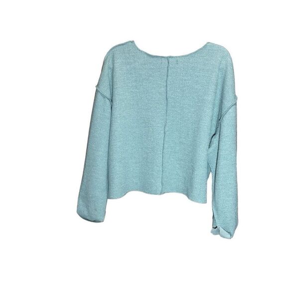 Urban Outfitters Jax Inside Out Notch Neck Sweater Sz M oversized relaxed fit Se - Picture 4 of 11